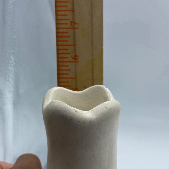 Vtg UTE Mountain Tribe Native American Pottery Vase 4.75” Signed Handcrafted - Picture 6 of 6